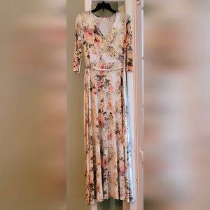 Pink Blush Maternity Dress